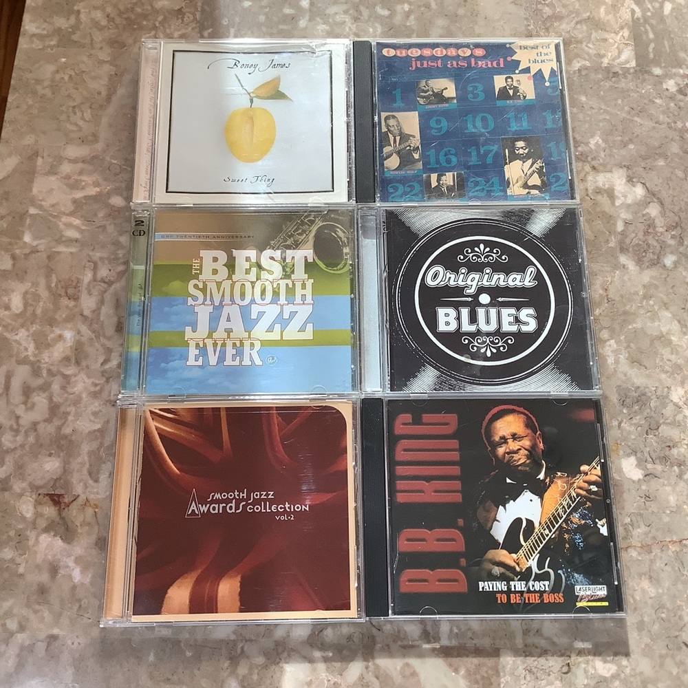 CD Bundle, 6, Jazz and Blues